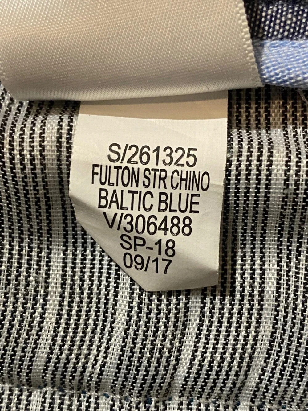 Banana Republic Pants Mens 35x32 Fulton Skinny Chino Stretch Baltic Blue